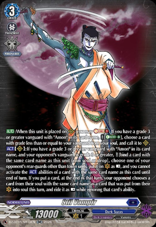 Stil Vampir (SR) - DZ-BT15/SR10EN - Silver Rare