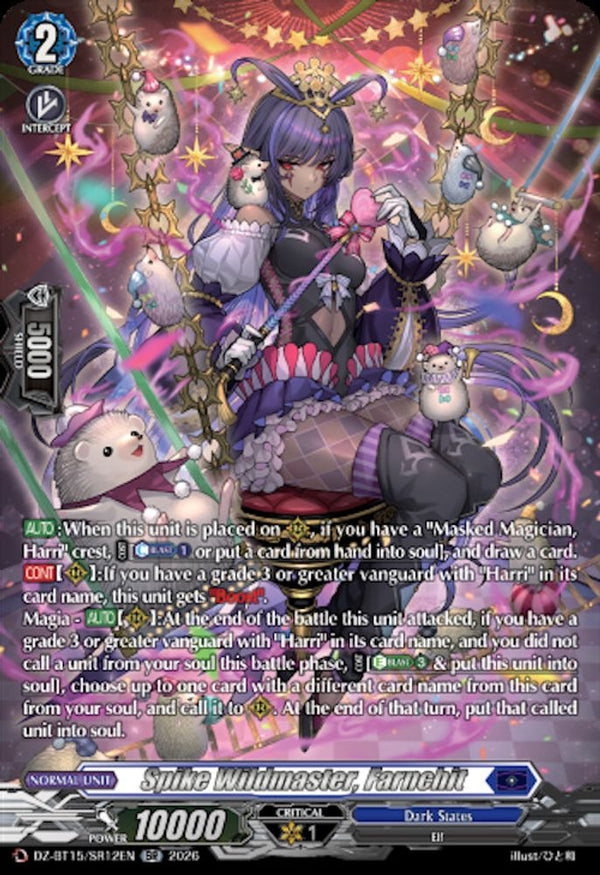Spike Wildmaster, Farnchit (SR) - DZ-BT15/SR12EN - Silver Rare