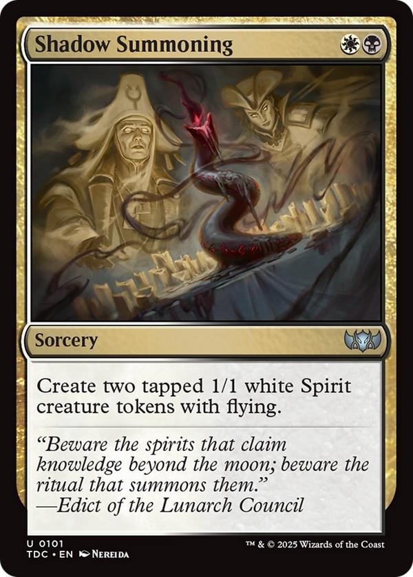 Shadow Summoning (TDC)