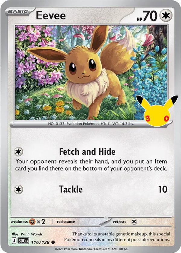 Eevee - 116/128 - Common