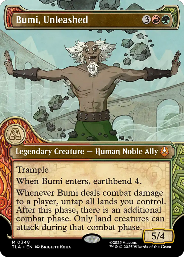 Bumi, Unleashed - Elemental Frame Showcase (TLA)