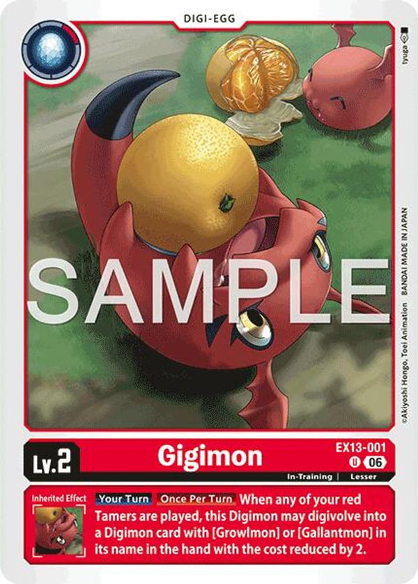 Gigimon - EX13-001 - Uncommon