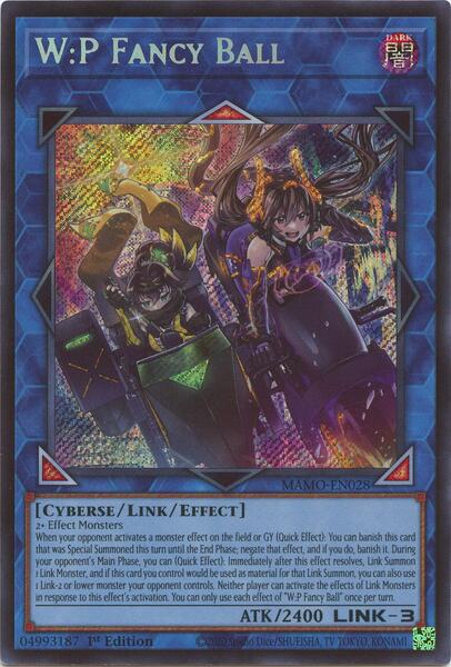 W:P Fancy Ball (Secret Rare) - MAMO-EN028 - Secret Rare - 1st Edition