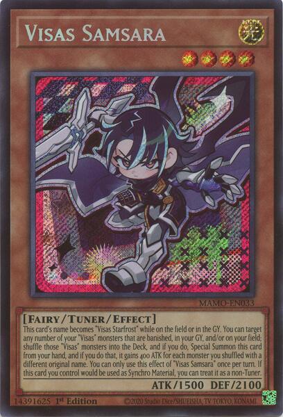 Visas Samsara (Secret Rare) - MAMO-EN033 - Secret Rare - 1st Edition