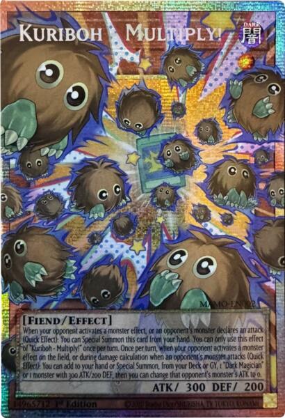Kuriboh - Multiply! (Extended Art) - MAMO-EN002 - Starlight Rare - 1st Edition