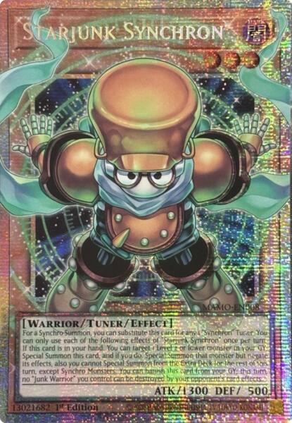 Starjunk Synchron (Extended Art) - MAMO-EN008 - Starlight Rare - 1st Edition