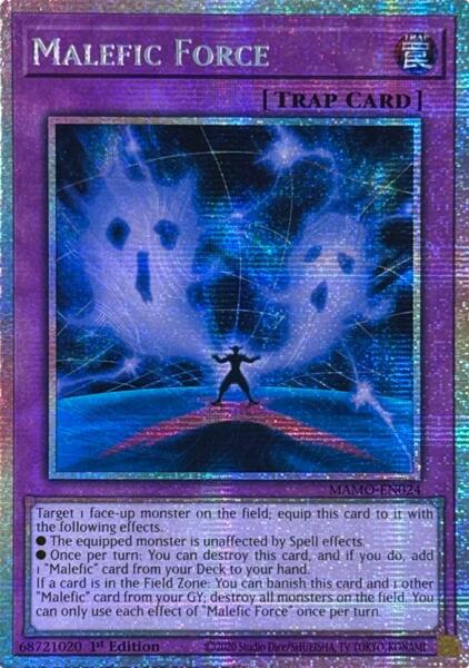 Malefic Force - MAMO-EN024 - Starlight Rare - 1st Edition
