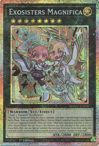 Exosisters Magnifica - MAMO-EN036 - Starlight Rare - 1st Edition