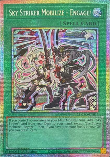 Sky Striker Mobilize - Engage! - MAMO-EN039 - Starlight Rare - 1st Edition