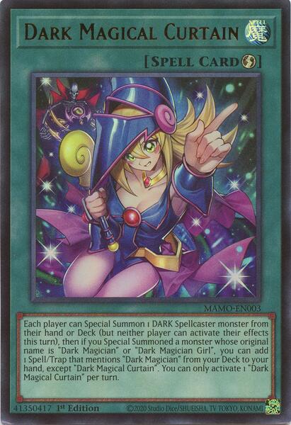 Dark Magical Curtain - MAMO-EN003 - Ultra Rare - 1st Edition