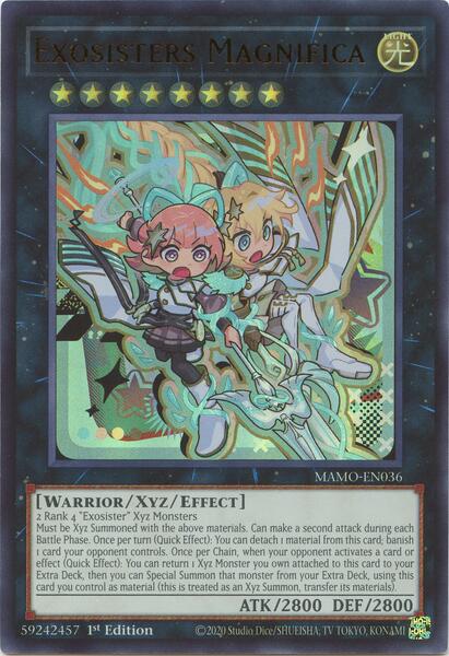 Exosisters Magnifica - MAMO-EN036 - Ultra Rare - 1st Edition