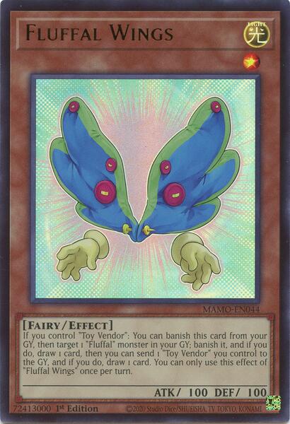Fluffal Wings - MAMO-EN044 - Ultra Rare - 1st Edition