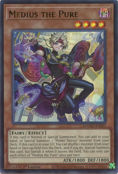 Medius the Pure - MAMO-EN063 - Ultra Rare - 1st Edition