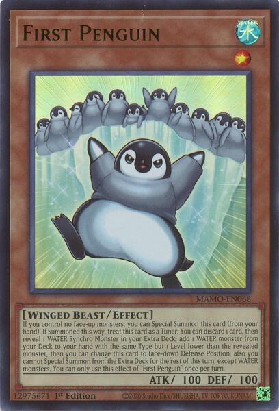 First Penguin - MAMO-EN068 - Ultra Rare - 1st Edition