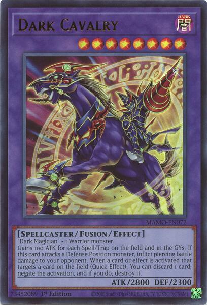 Dark Cavalry - MAMO-EN072 - Ultra Rare - 1st Edition