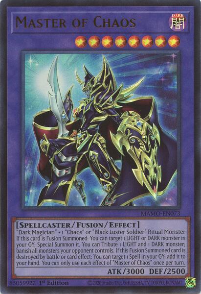 Master of Chaos - MAMO-EN073 - Ultra Rare - 1st Edition