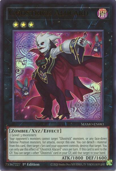 Ghostrick Alucard - MAMO-EN083 - Ultra Rare - 1st Edition