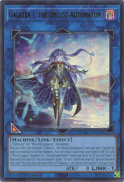 Galatea-I, the Orcust Automaton - MAMO-EN090 - Ultra Rare - 1st Edition