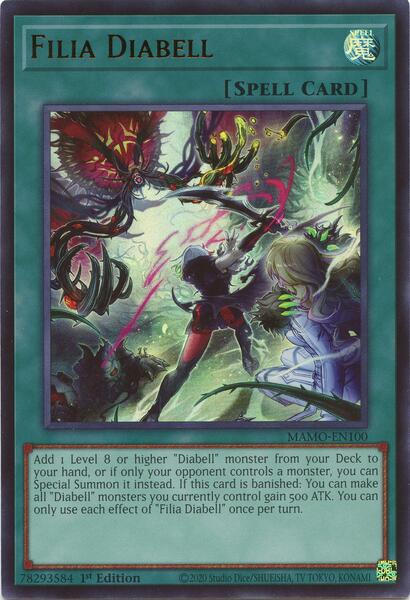 Filia Diabell - MAMO-EN100 - Ultra Rare - 1st Edition