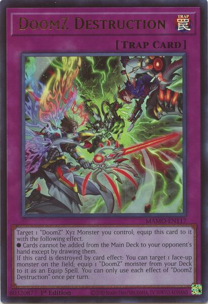 DoomZ Destruction - MAMO-EN117 - Ultra Rare - 1st Edition