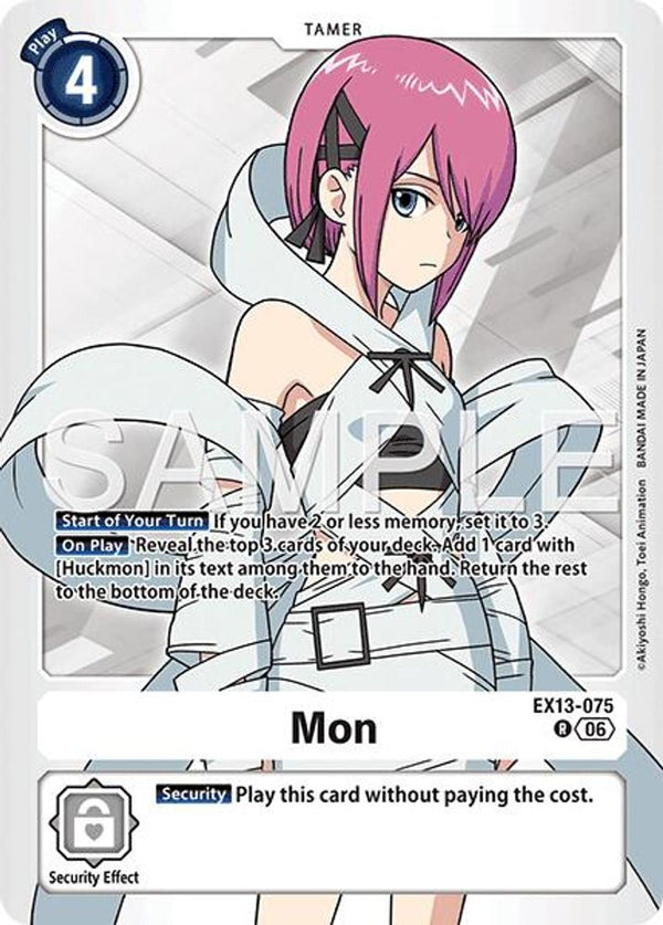 Mon - EX13-075 - Rare