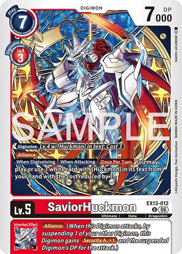 SaviorHuckmon - EX13-012 - Uncommon