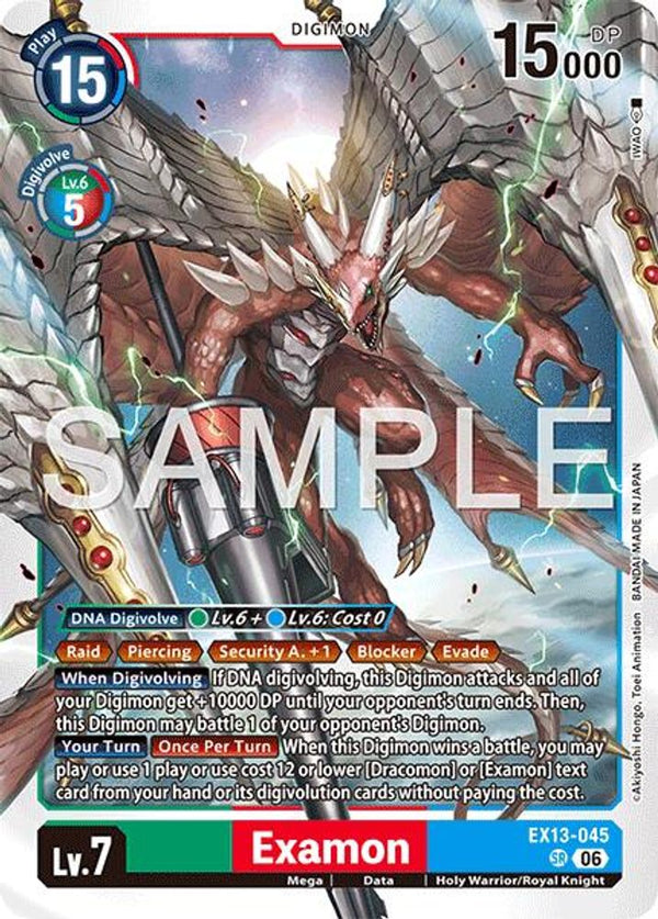 Examon - EX13-045 - Super Rare
