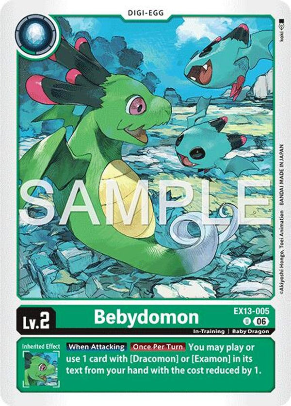 Bebydomon - EX13-005 - Uncommon