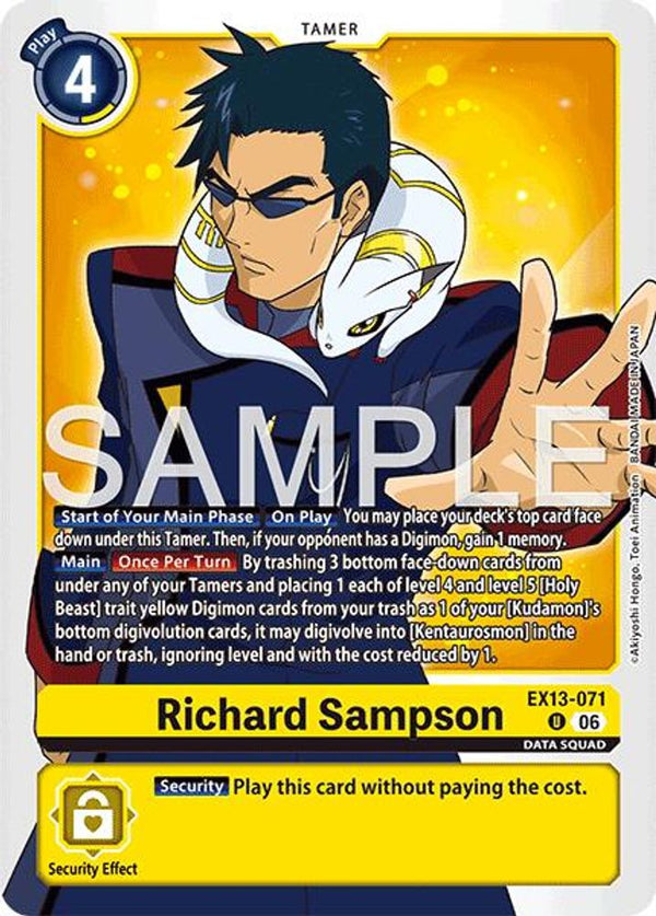 Richard Sampson - EX13-071 - Uncommon