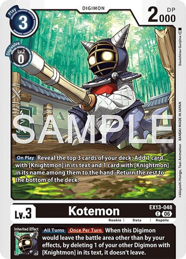 Kotemon - EX13-048 - Common
