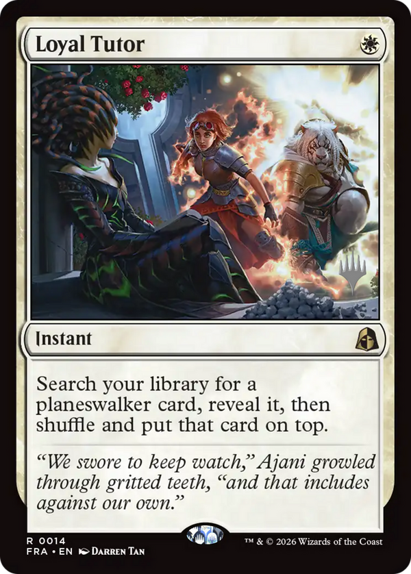 Loyal Tutor - Promo Pack (PFRA)