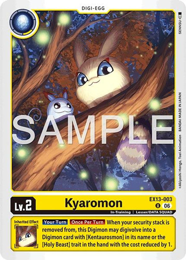 Kyaromon - EX13-003 - Uncommon