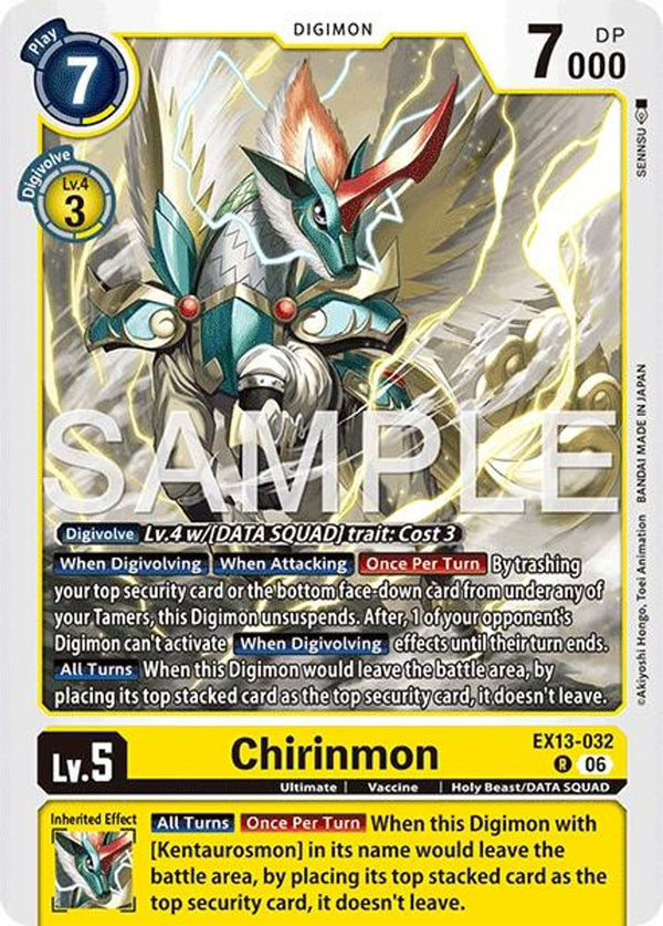 Chirinmon - EX13-032 - Rare