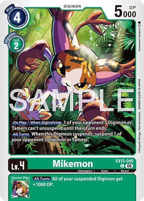 Mikemon - EX13-040 - Common