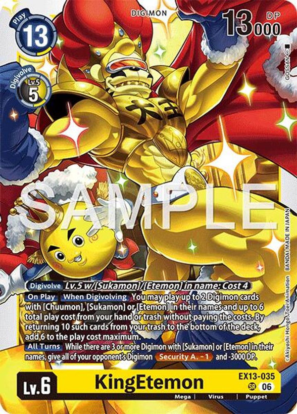 KingEtemon - EX13-035 - Super Rare