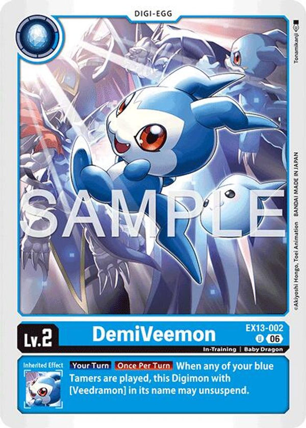 DemiVeemon - EX13-002 - Uncommon