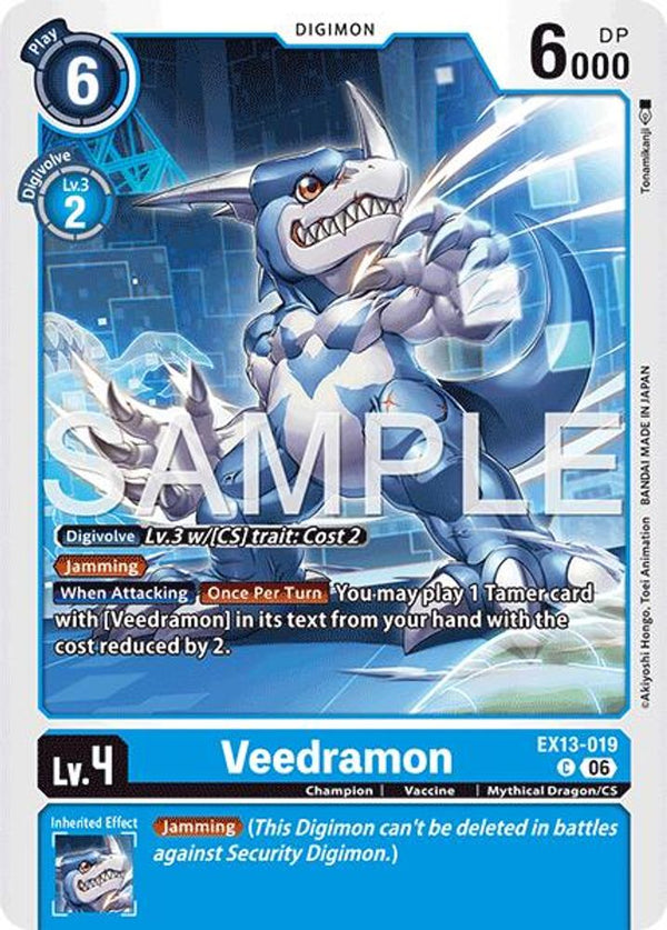 Veedramon - EX13-019 - Common