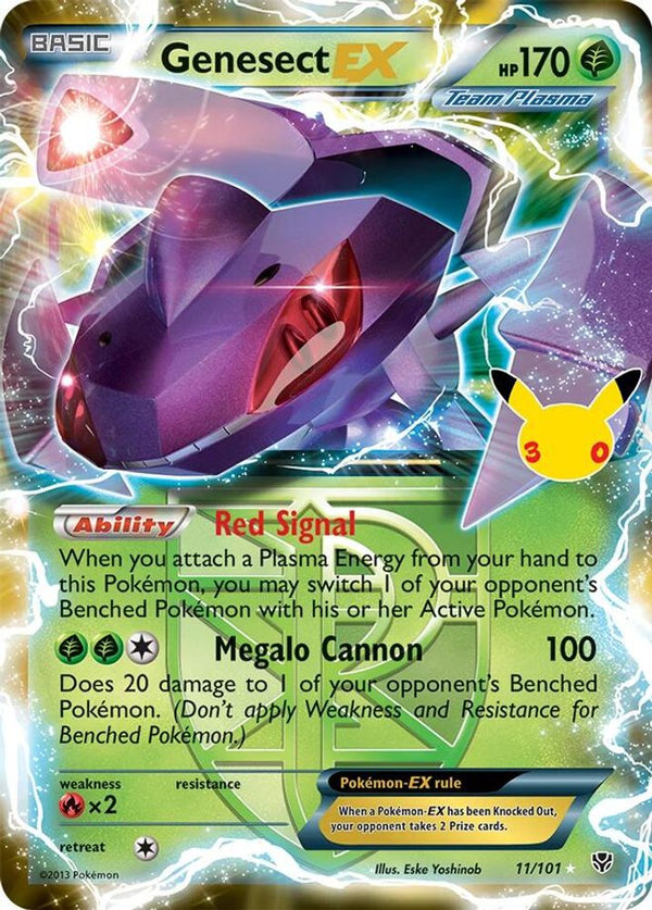 Genesect EX (Team Plasma) - 11/101 - Classic Collection
