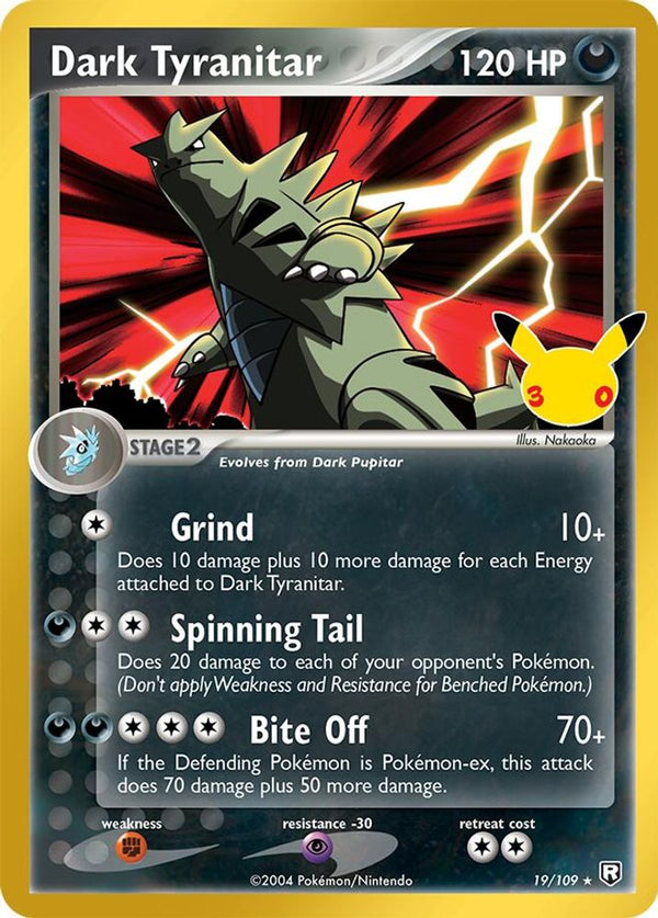 Dark Tyranitar - 19/109 - Classic Collection