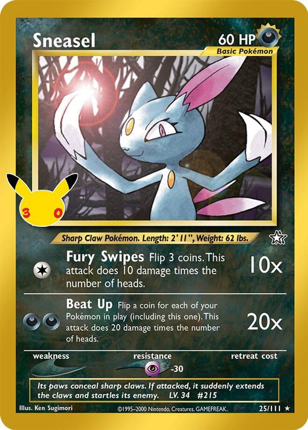 Sneasel - 25/111 - Classic Collection