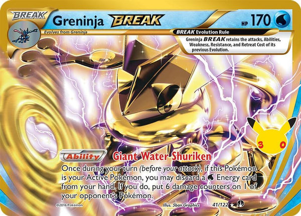 Greninja BREAK - 41/122 - Classic Collection