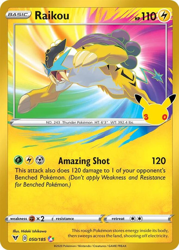 Raikou - 050/185 - Classic Collection