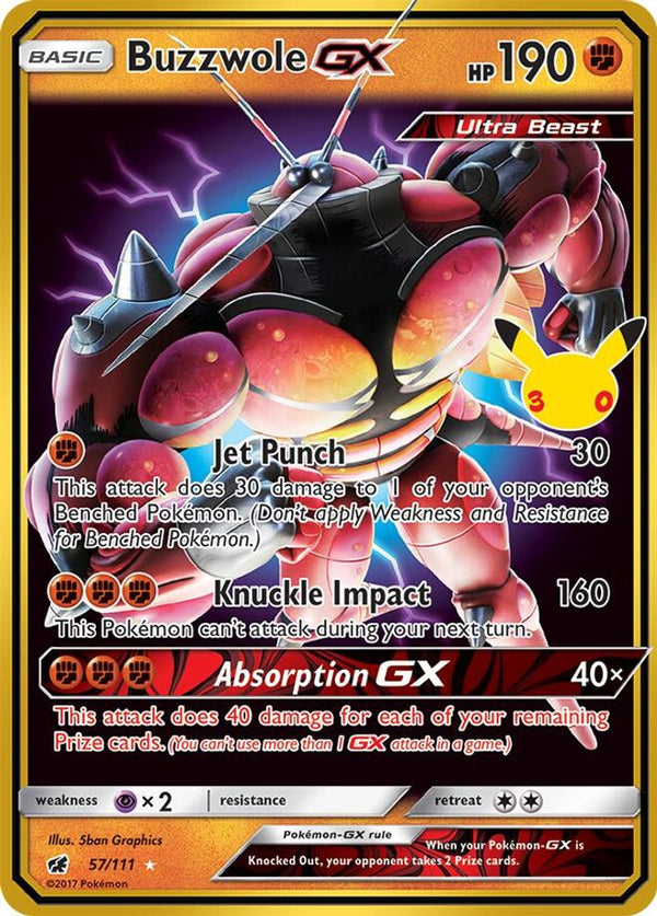 Buzzwole GX - 57/111 - Classic Collection