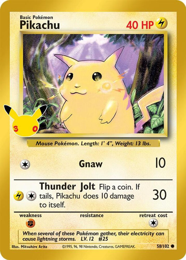 Pikachu - 58/102 - Classic Collection