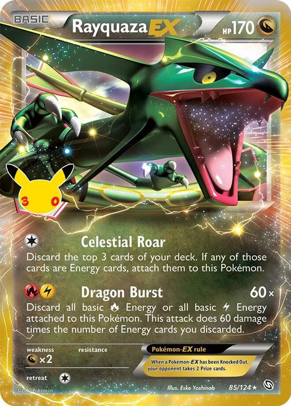 Rayquaza EX - 85/124 - Classic Collection