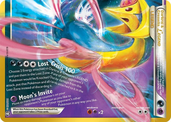 Darkrai & Cresselia Legend (Bottom) - 100/102 - Classic Collection