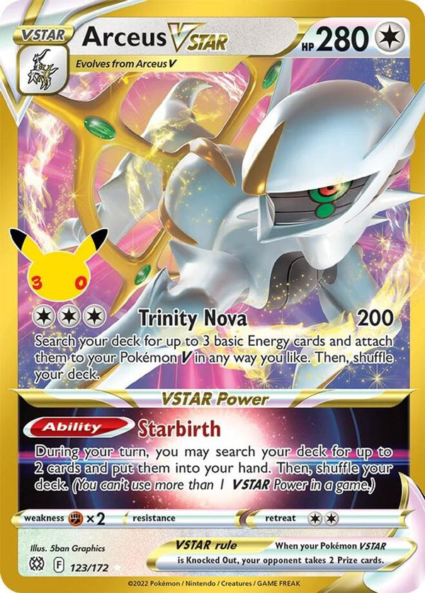 Arceus VSTAR - 123/172 - Classic Collection