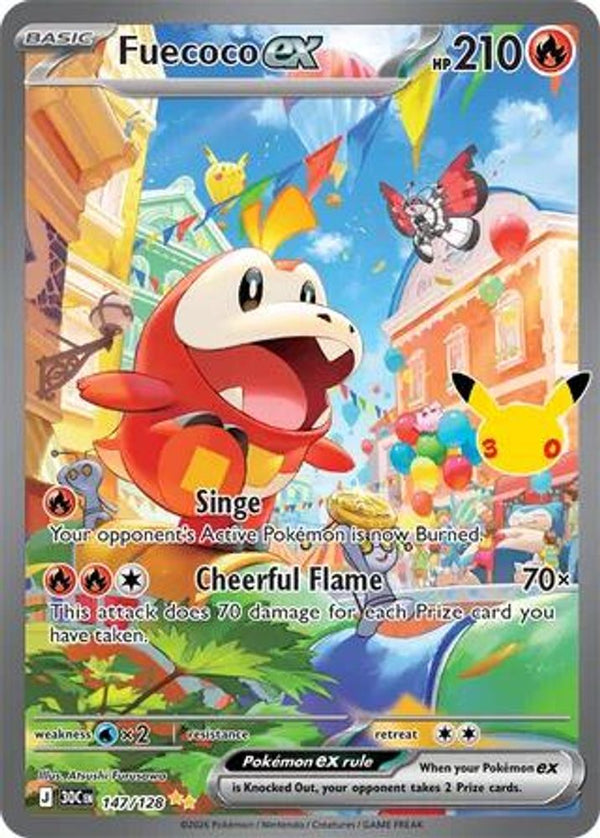 Fuecoco ex - 147/128 - Special Illustration Rare