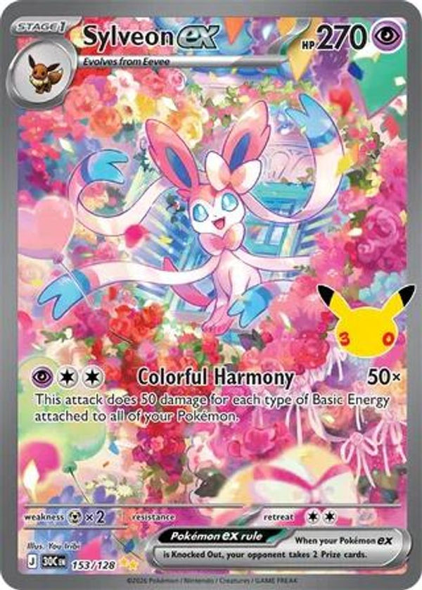 Sylveon ex - 153/128 - Special Illustration Rare