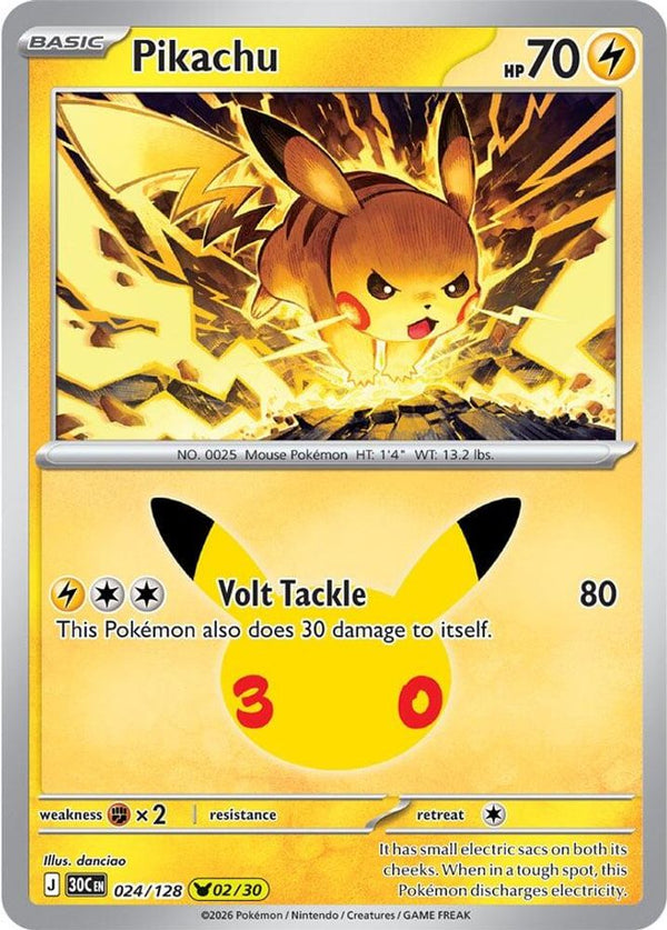 Pikachu - 024/128 - Pikachu Rare